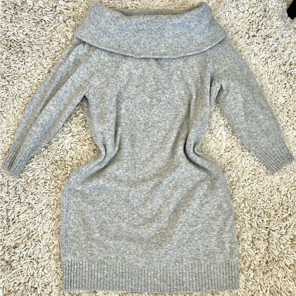 H&M Off Shoulder Sweater Dress, Size Medium